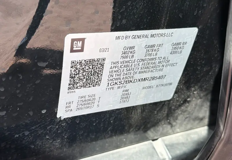 2021 GMC Yukon photo 53
